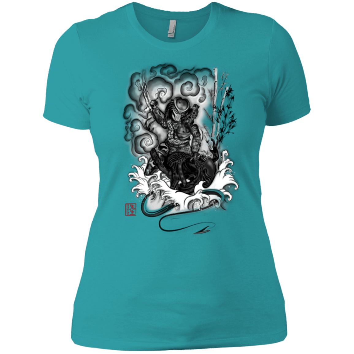 T-Shirts Tahiti Blue / X-Small The hunter and the demon Women's Premium T-Shirt
