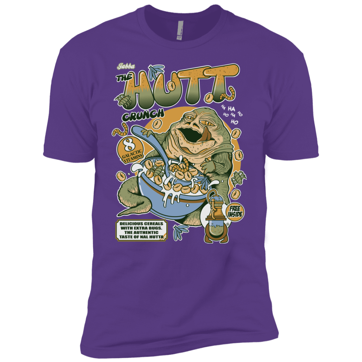 T-Shirts Purple Rush / YXS The Hutt Crunch Boys Premium T-Shirt