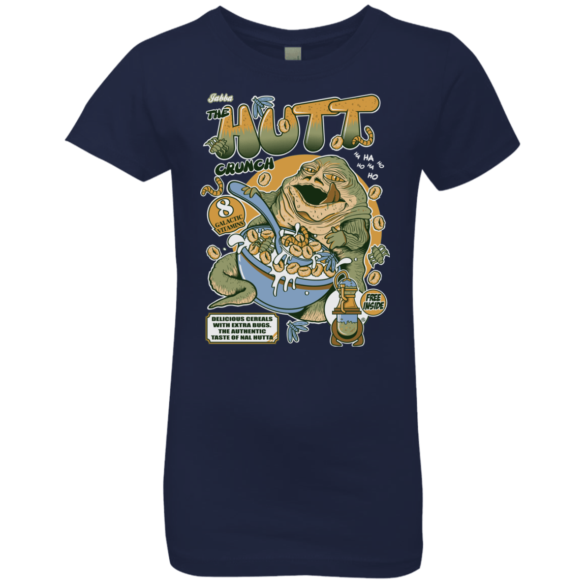 T-Shirts Midnight Navy / YXS The Hutt Crunch Girls Premium T-Shirt