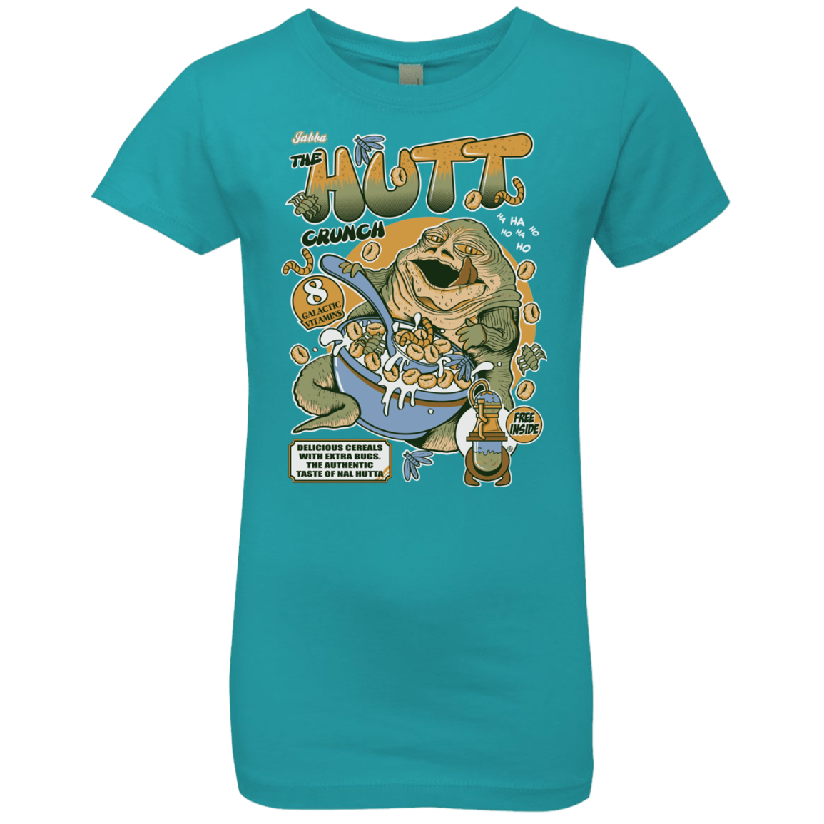 T-Shirts Tahiti Blue / YXS The Hutt Crunch Girls Premium T-Shirt