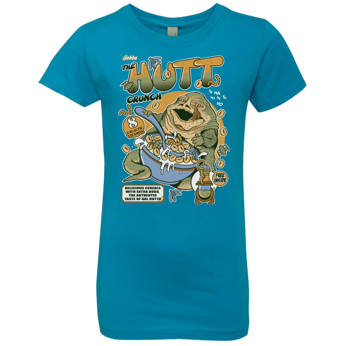 T-Shirts Turquoise / YXS The Hutt Crunch Girls Premium T-Shirt