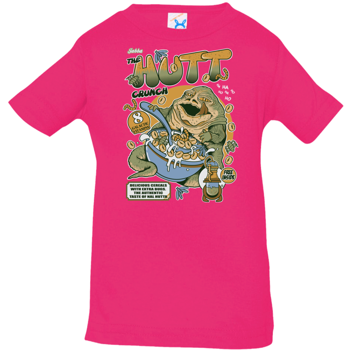 T-Shirts Hot Pink / 6 Months The Hutt Crunch Infant Premium T-Shirt