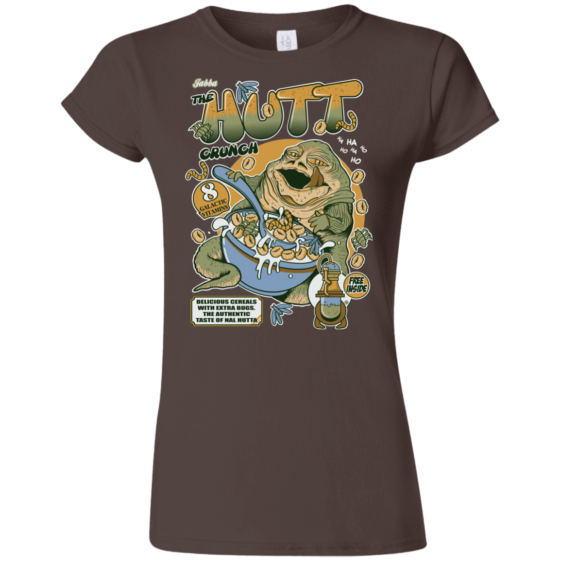 T-Shirts Dark Chocolate / S The Hutt Crunch Junior Slimmer-Fit T-Shirt