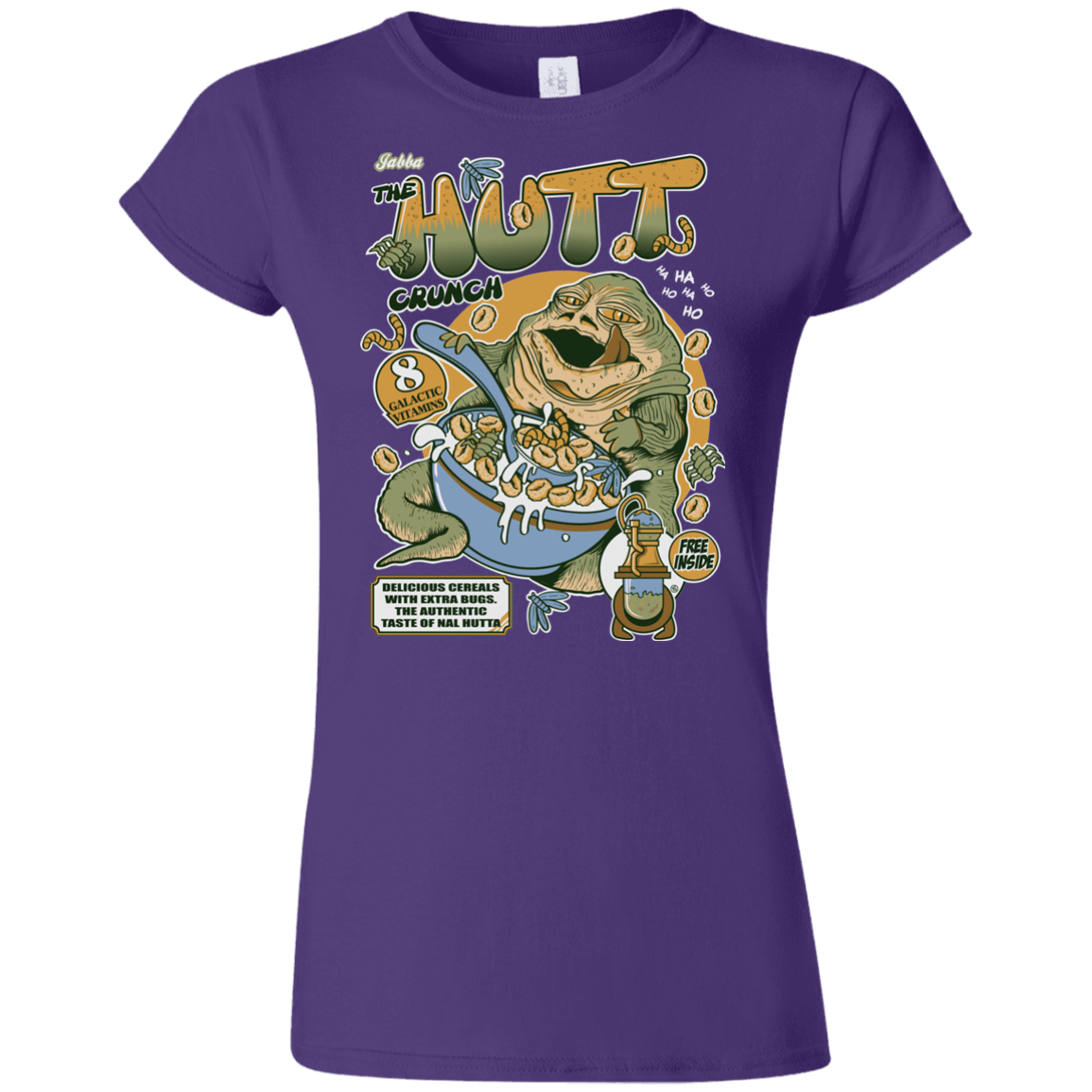 T-Shirts Purple / S The Hutt Crunch Junior Slimmer-Fit T-Shirt