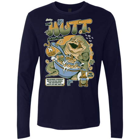 T-Shirts Midnight Navy / S The Hutt Crunch Men's Premium Long Sleeve