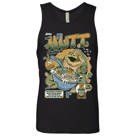 T-Shirts Black / S The Hutt Crunch Men's Premium Tank Top