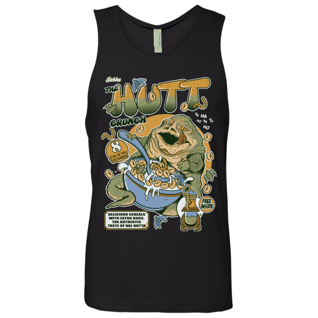 T-Shirts Black / S The Hutt Crunch Men's Premium Tank Top