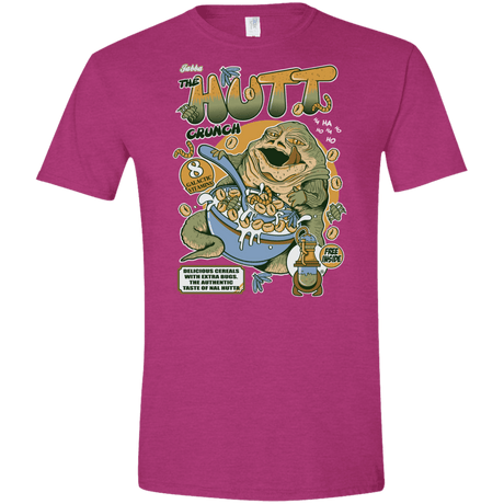 T-Shirts Antique Heliconia / S The Hutt Crunch Men's Semi-Fitted Softstyle