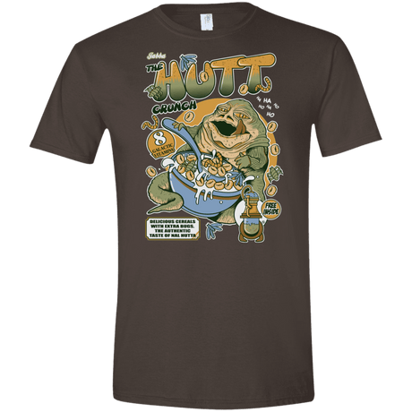 T-Shirts Dark Chocolate / S The Hutt Crunch Men's Semi-Fitted Softstyle