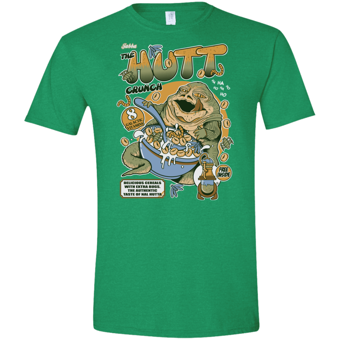 T-Shirts Heather Irish Green / S The Hutt Crunch Men's Semi-Fitted Softstyle