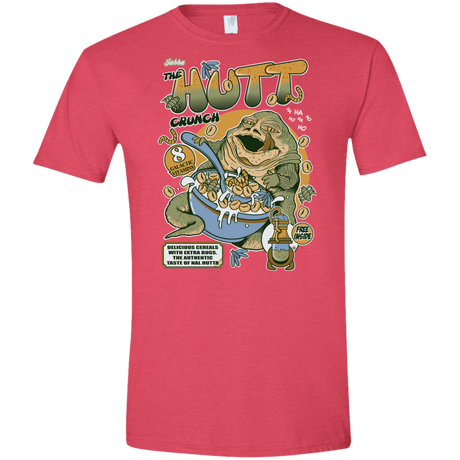 T-Shirts Heather Red / S The Hutt Crunch Men's Semi-Fitted Softstyle