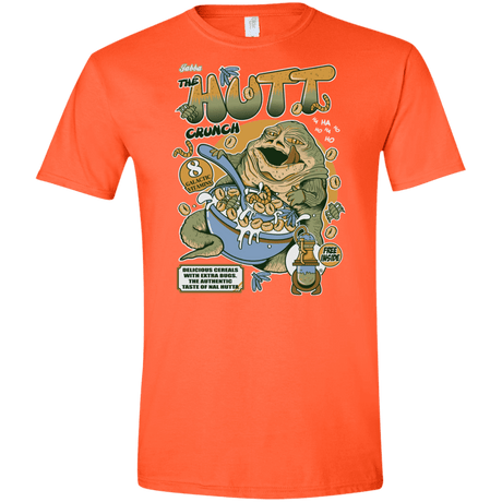 T-Shirts Orange / S The Hutt Crunch Men's Semi-Fitted Softstyle