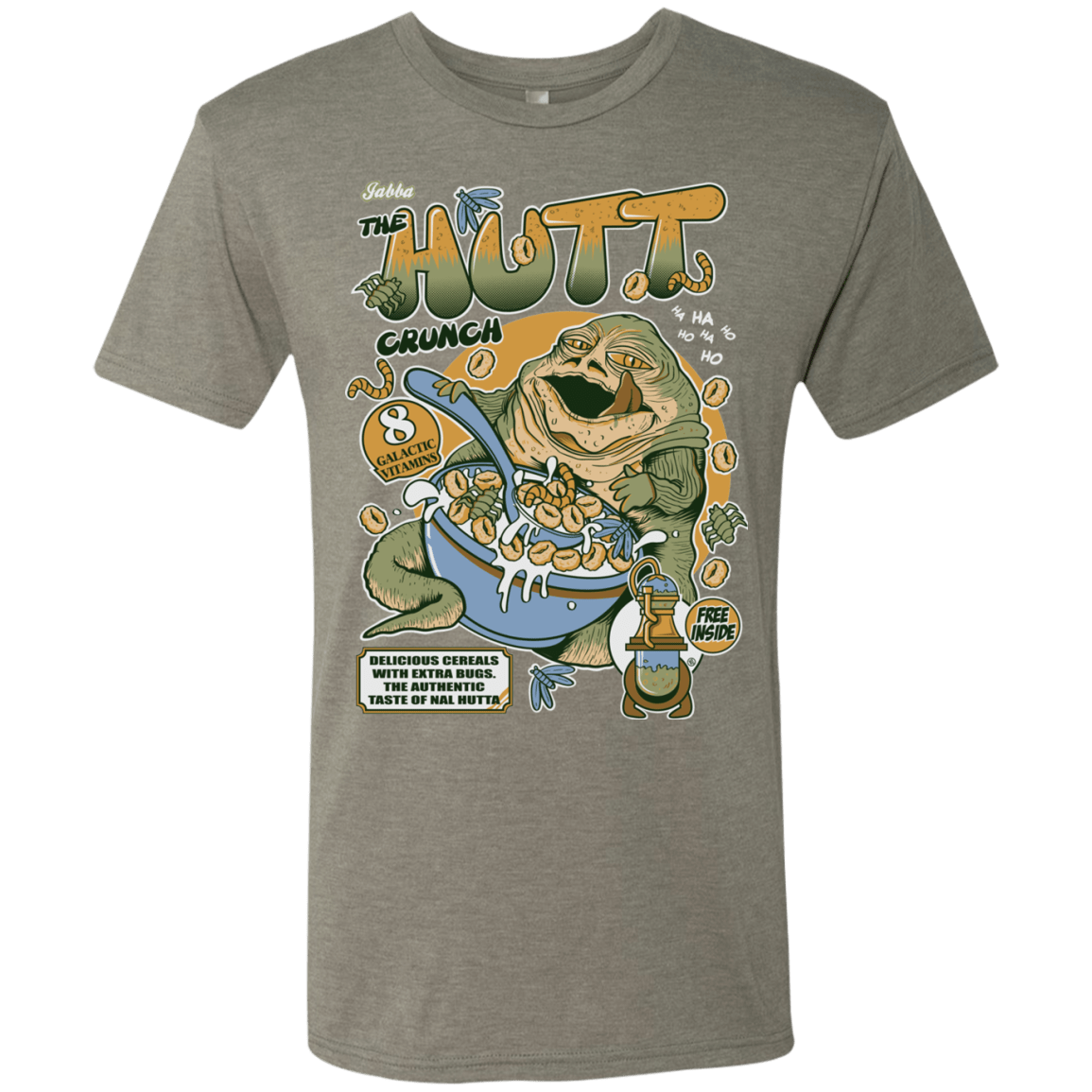T-Shirts Venetian Grey / S The Hutt Crunch Men's Triblend T-Shirt