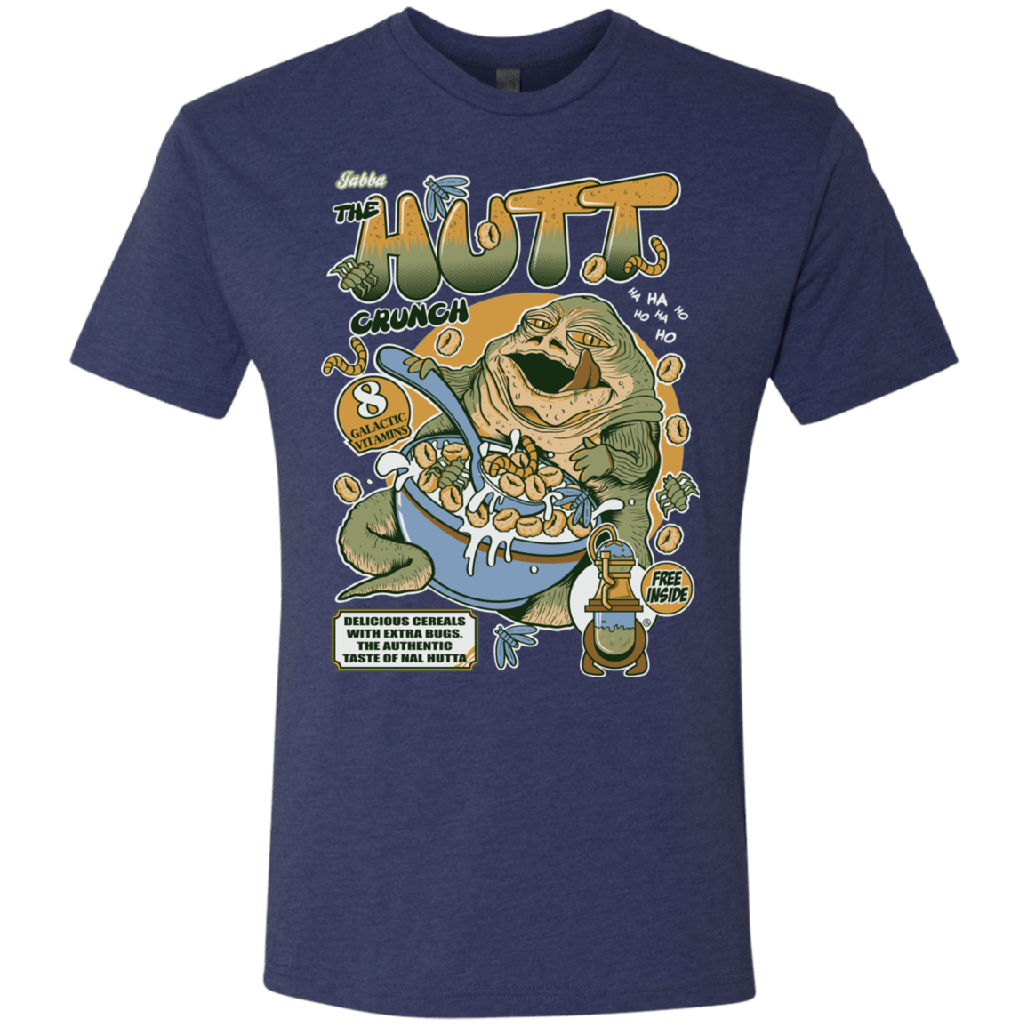 T-Shirts Vintage Navy / S The Hutt Crunch Men's Triblend T-Shirt