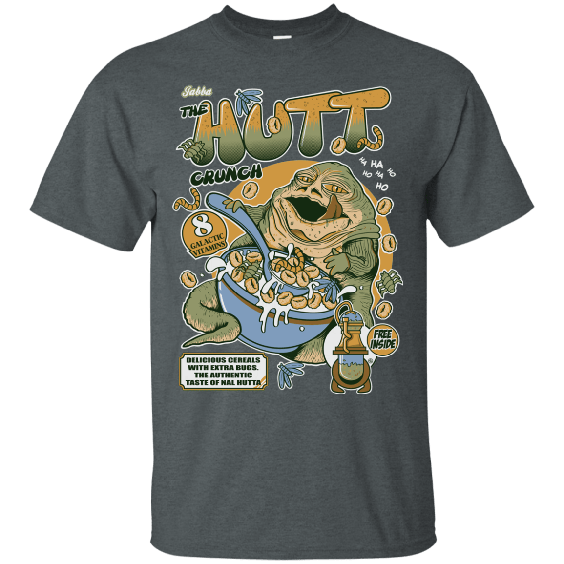 T-Shirts Dark Heather / S The Hutt Crunch T-Shirt