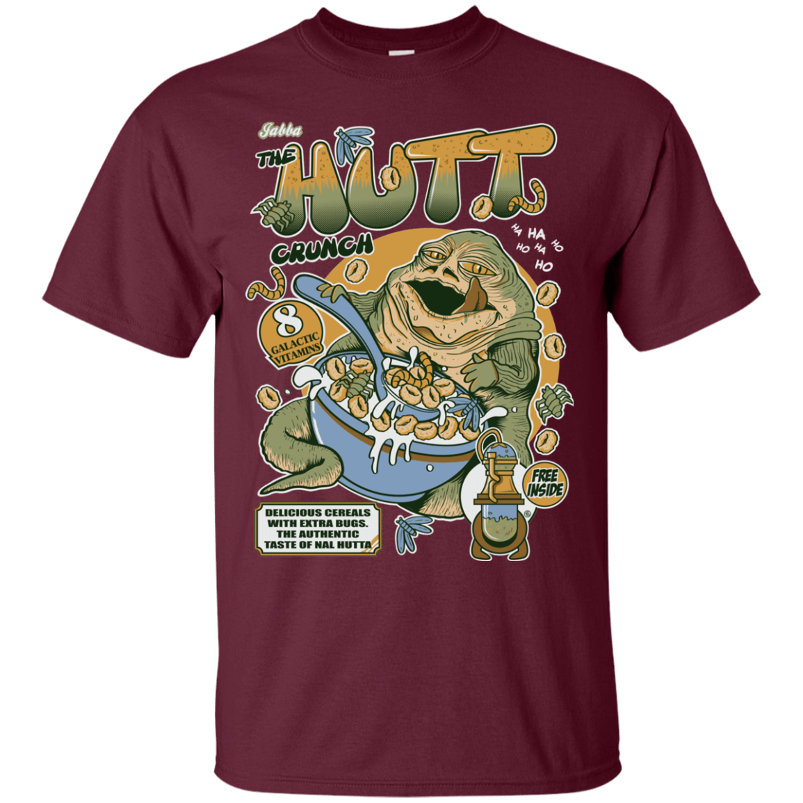 T-Shirts Maroon / S The Hutt Crunch T-Shirt