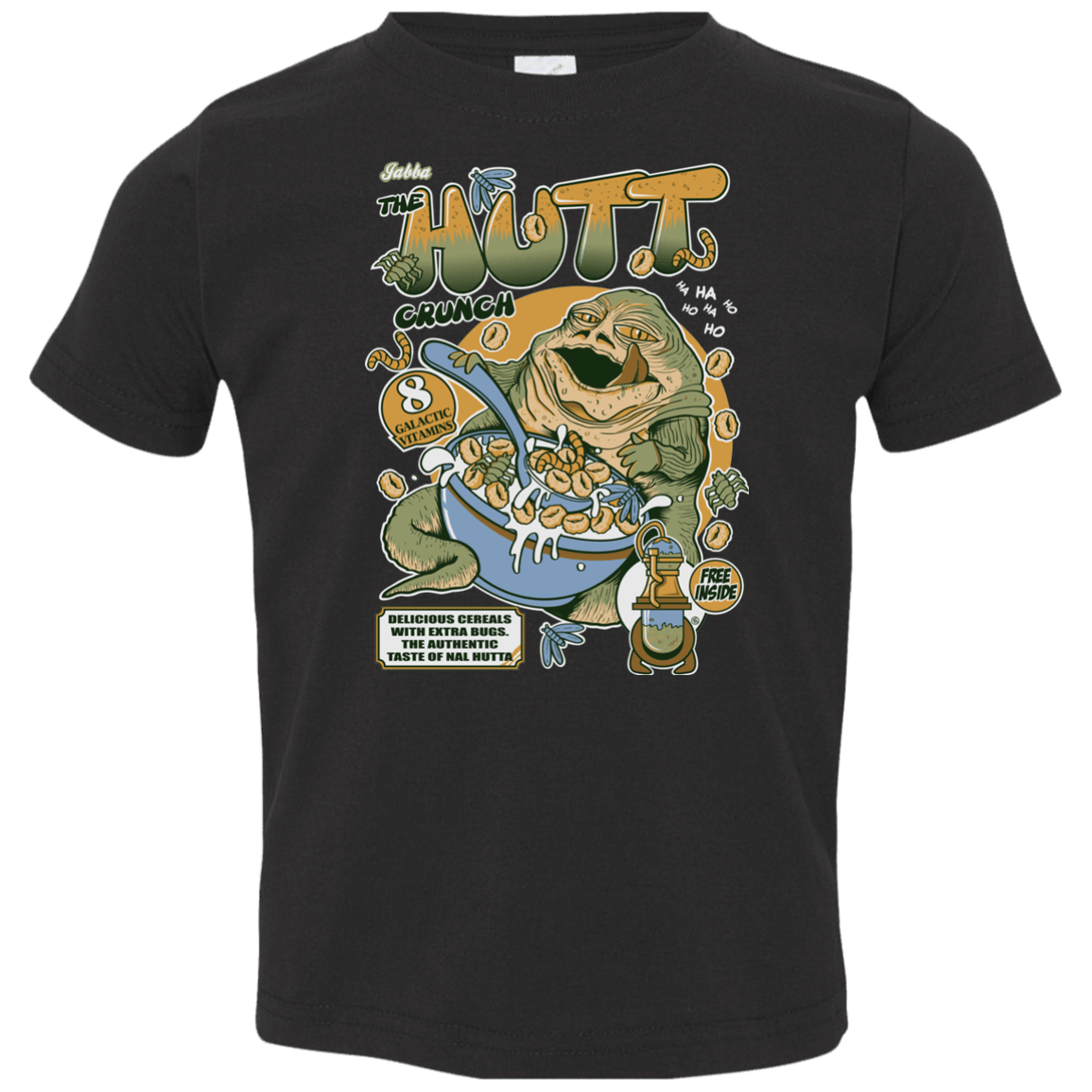 T-Shirts Black / 2T The Hutt Crunch Toddler Premium T-Shirt