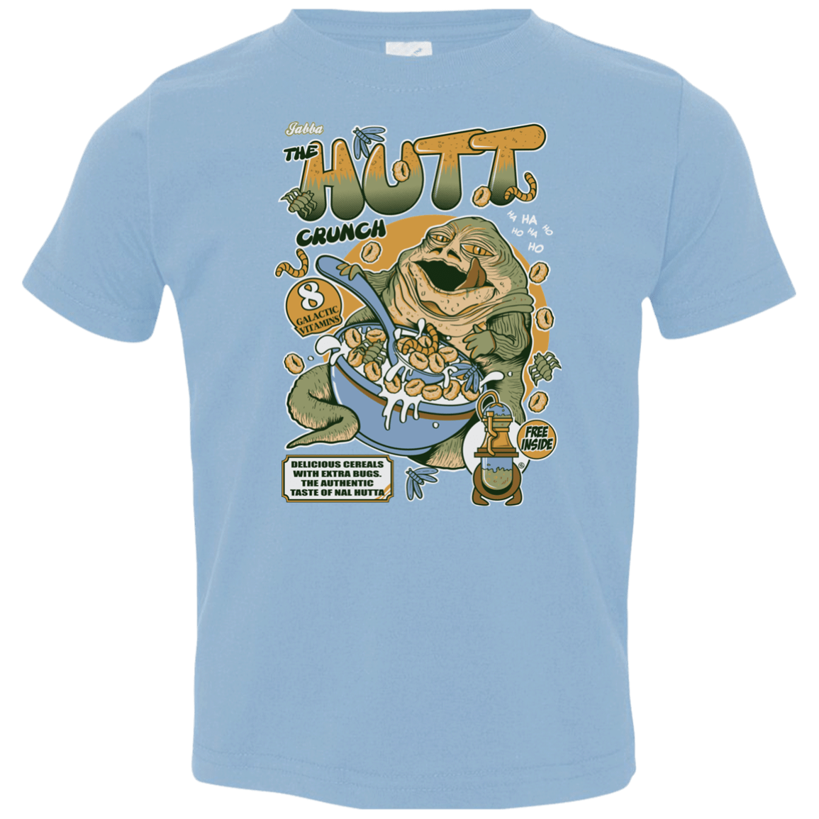 T-Shirts Light Blue / 2T The Hutt Crunch Toddler Premium T-Shirt