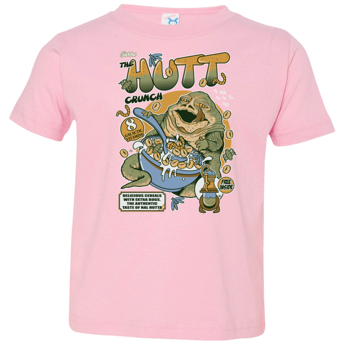 T-Shirts Pink / 2T The Hutt Crunch Toddler Premium T-Shirt