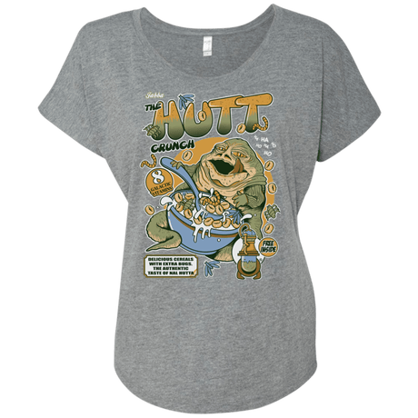 T-Shirts Premium Heather / X-Small The Hutt Crunch Triblend Dolman Sleeve