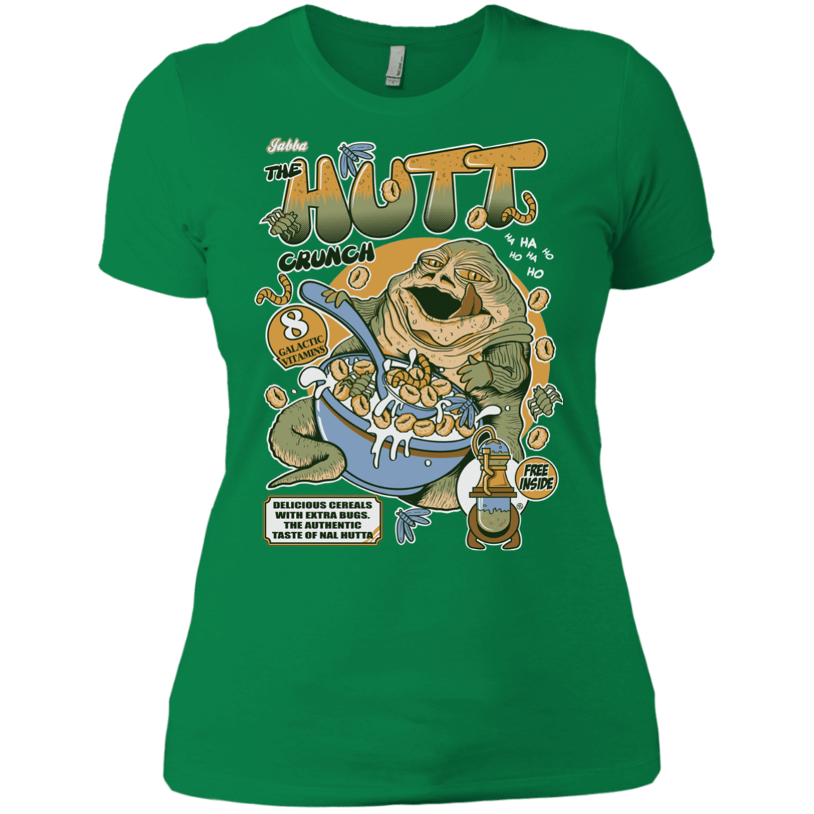 T-Shirts Kelly Green / X-Small The Hutt Crunch Women's Premium T-Shirt