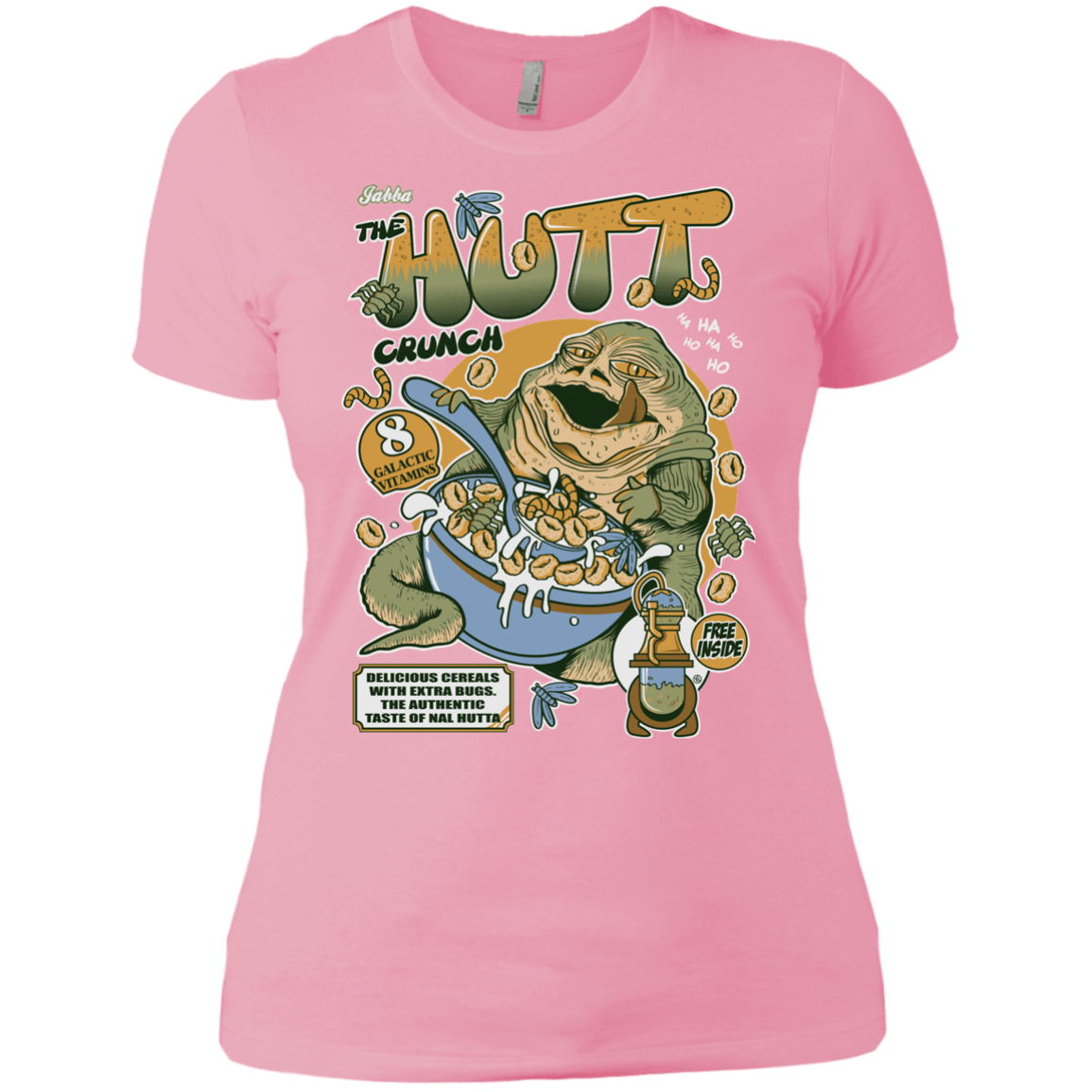 T-Shirts Light Pink / X-Small The Hutt Crunch Women's Premium T-Shirt