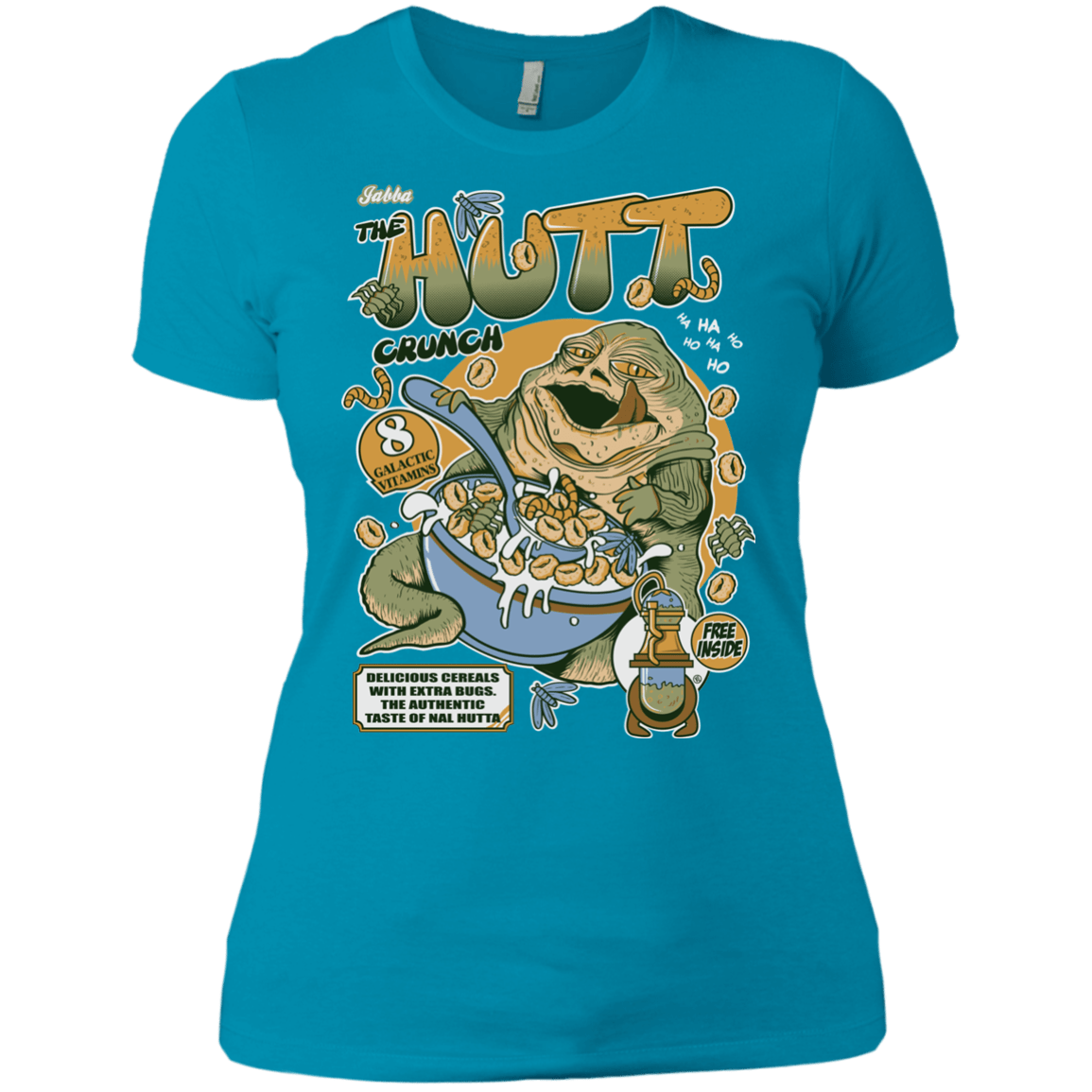 T-Shirts Turquoise / X-Small The Hutt Crunch Women's Premium T-Shirt