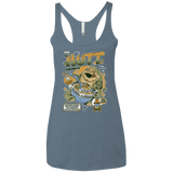 T-Shirts Indigo / X-Small The Hutt Crunch Women's Triblend Racerback Tank