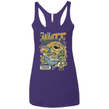 T-Shirts Purple Rush / X-Small The Hutt Crunch Women's Triblend Racerback Tank