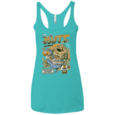 T-Shirts Tahiti Blue / X-Small The Hutt Crunch Women's Triblend Racerback Tank