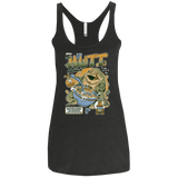 T-Shirts Vintage Black / X-Small The Hutt Crunch Women's Triblend Racerback Tank