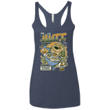 T-Shirts Vintage Navy / X-Small The Hutt Crunch Women's Triblend Racerback Tank