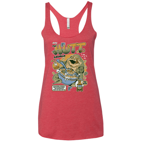 T-Shirts Vintage Red / X-Small The Hutt Crunch Women's Triblend Racerback Tank