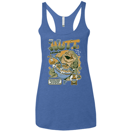 T-Shirts Vintage Royal / X-Small The Hutt Crunch Women's Triblend Racerback Tank
