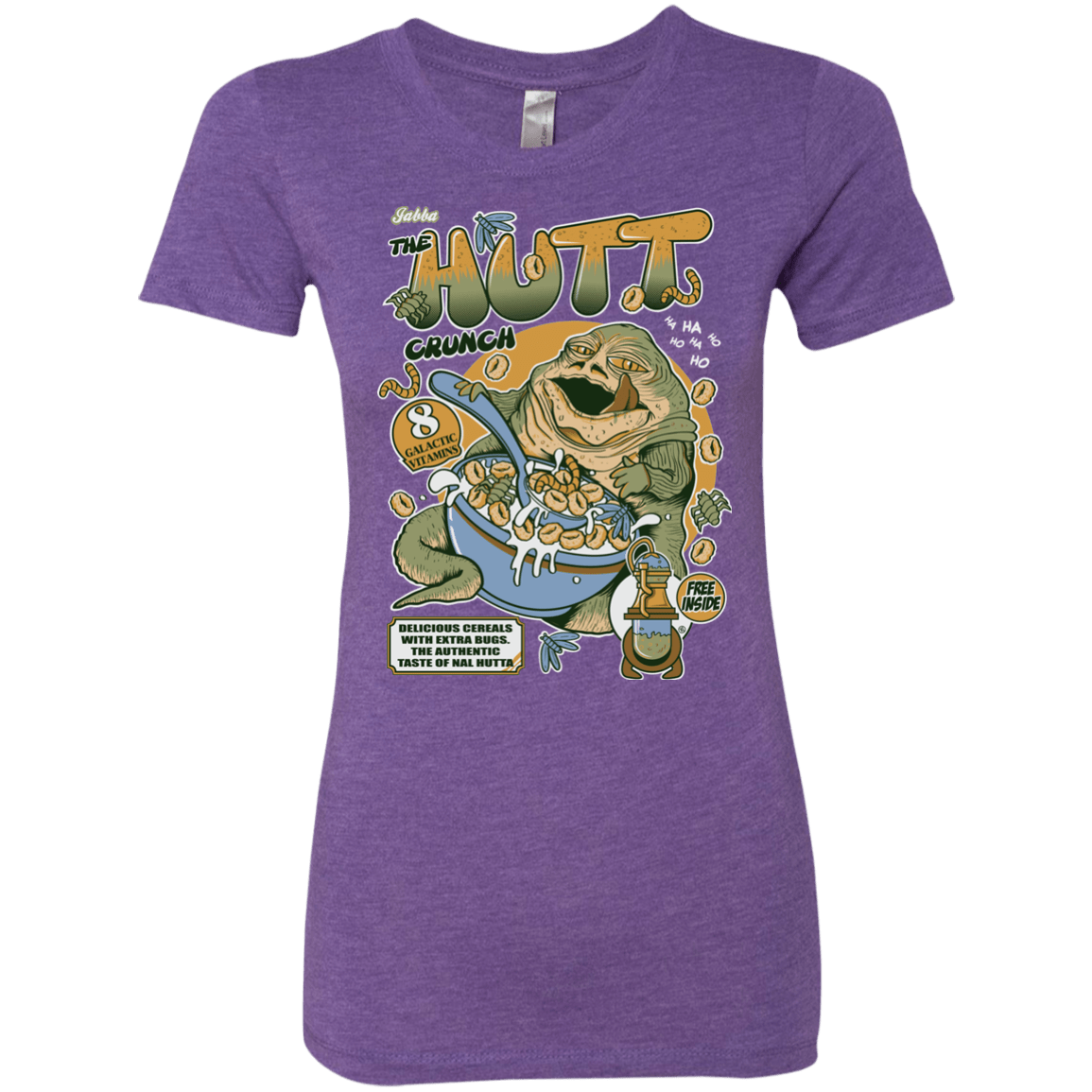 T-Shirts Purple Rush / S The Hutt Crunch Women's Triblend T-Shirt