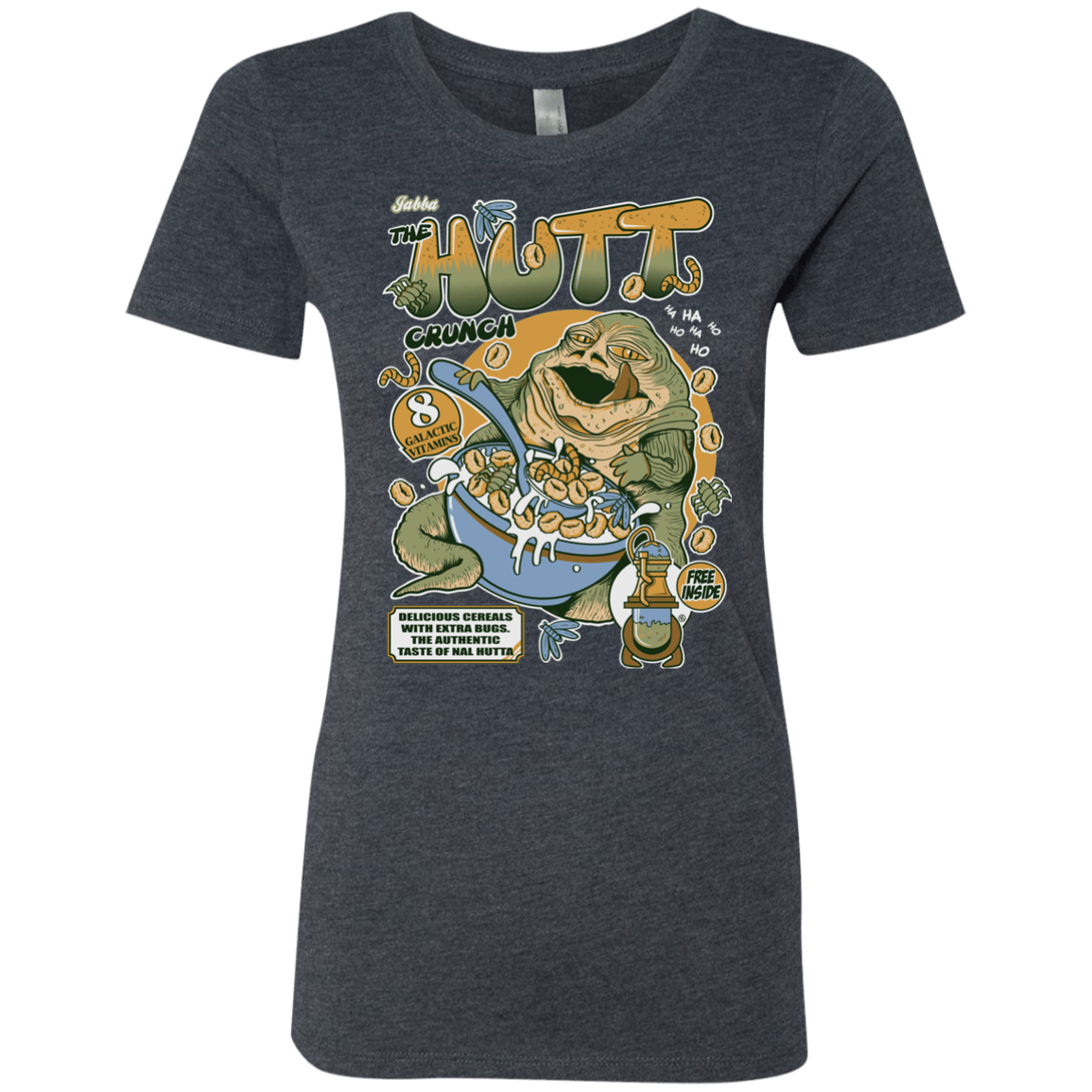 T-Shirts Vintage Navy / S The Hutt Crunch Women's Triblend T-Shirt