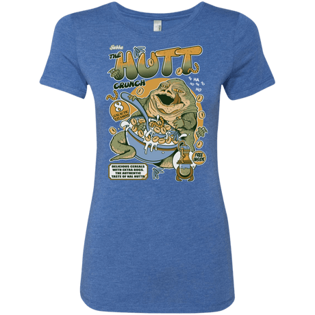 T-Shirts Vintage Royal / S The Hutt Crunch Women's Triblend T-Shirt