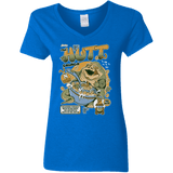 T-Shirts Royal / S The Hutt Crunch Women's V-Neck T-Shirt