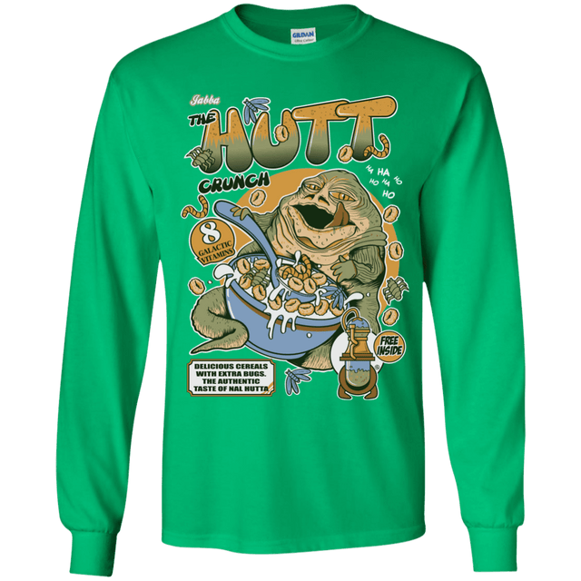 T-Shirts Irish Green / YS The Hutt Crunch Youth Long Sleeve T-Shirt