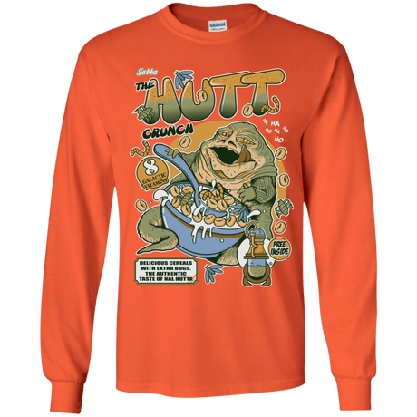 T-Shirts Orange / YS The Hutt Crunch Youth Long Sleeve T-Shirt