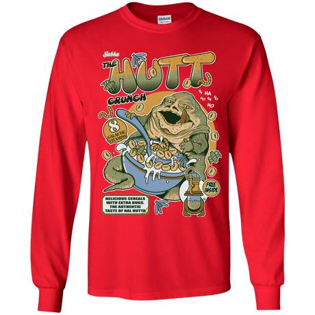 T-Shirts Red / YS The Hutt Crunch Youth Long Sleeve T-Shirt