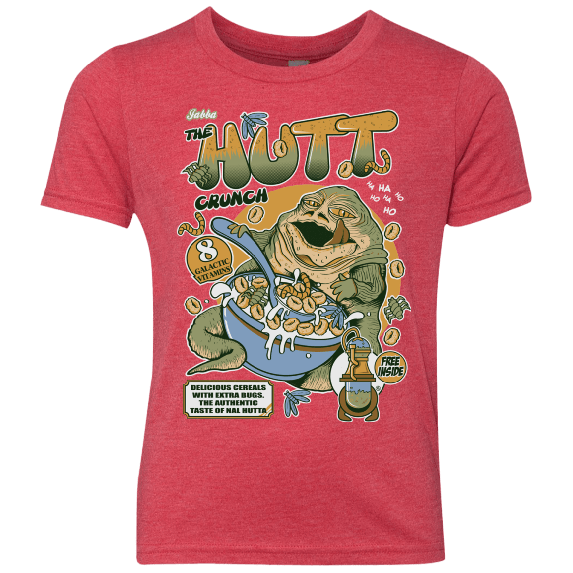T-Shirts Vintage Red / YXS The Hutt Crunch Youth Triblend T-Shirt