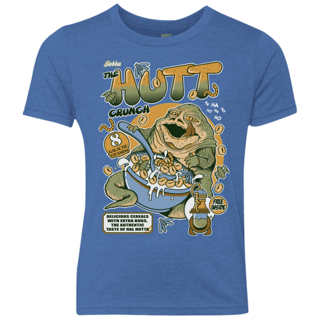 T-Shirts Vintage Royal / YXS The Hutt Crunch Youth Triblend T-Shirt