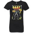T-Shirts Black / YXS The Incredible Dart Girls Premium T-Shirt