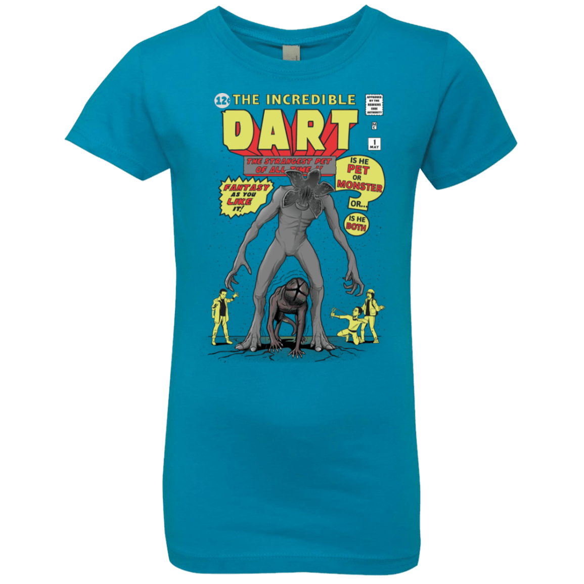 T-Shirts Turquoise / YXS The Incredible Dart Girls Premium T-Shirt