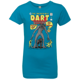 T-Shirts Turquoise / YXS The Incredible Dart Girls Premium T-Shirt