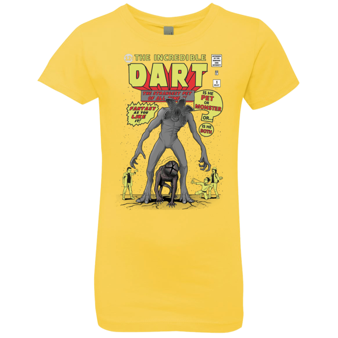T-Shirts Vibrant Yellow / YXS The Incredible Dart Girls Premium T-Shirt