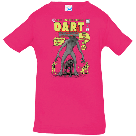 T-Shirts Hot Pink / 6 Months The Incredible Dart Infant Premium T-Shirt