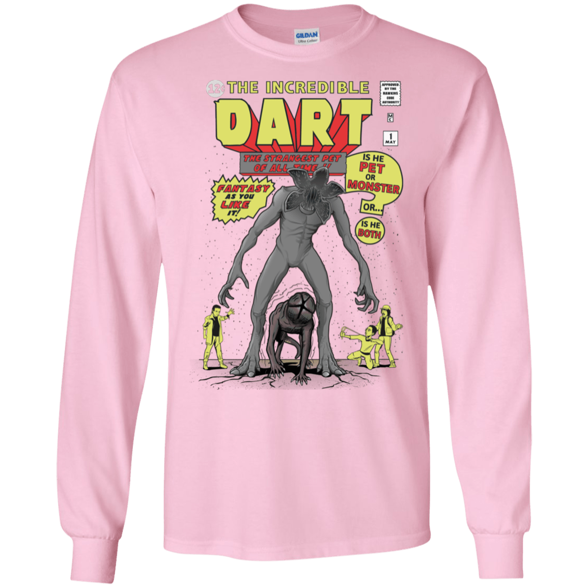 T-Shirts Light Pink / S The Incredible Dart Men's Long Sleeve T-Shirt