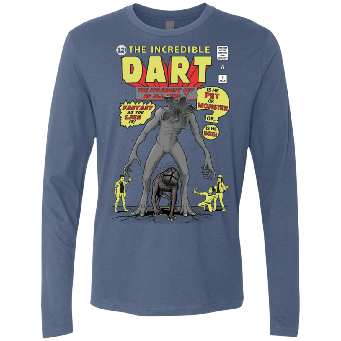 T-Shirts Indigo / S The Incredible Dart Men's Premium Long Sleeve